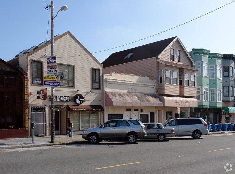 More Photos Of 2428 Clement St, San Francisco Storefront Retail Residential For Lease