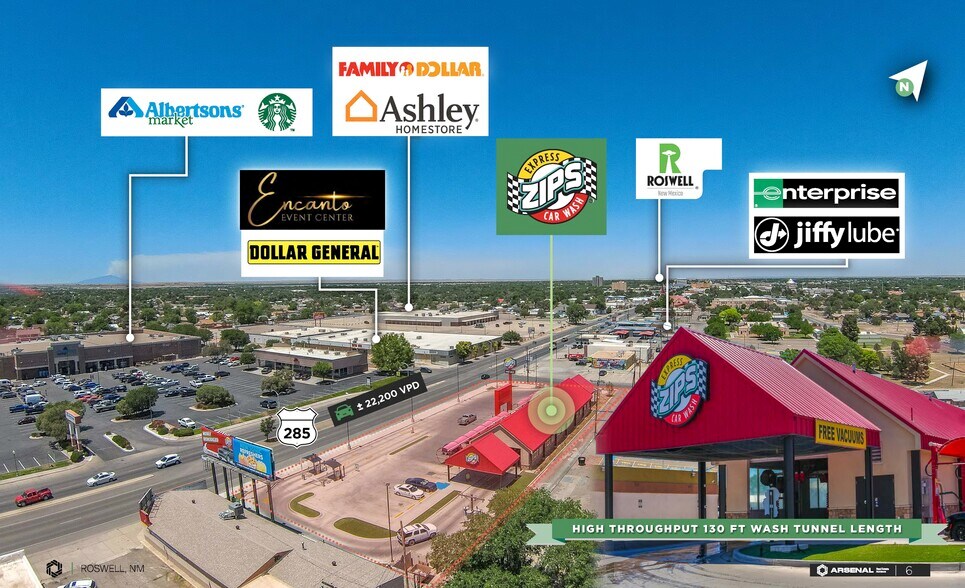 More Photos Of 1101 S Main St, Roswell Carwash For Sale