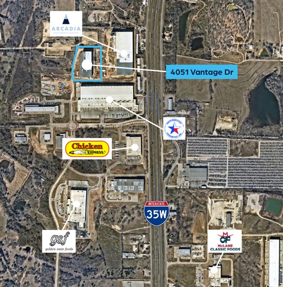 More Photos Of 4051 Vantage Dr, Burleson Refrigeration Cold Storage For Lease