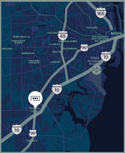 More Photos Of 5441 Highway 90 W, Mobile Unknown For Lease