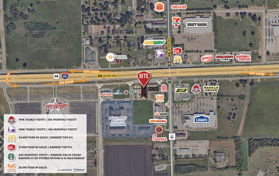 More Photos Of 28211 Southwest Fwy, Rosenberg Fast Food For Sale