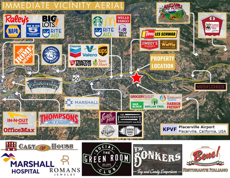 More Photos Of 1426-1480 Broadway, Placerville Freestanding For Lease