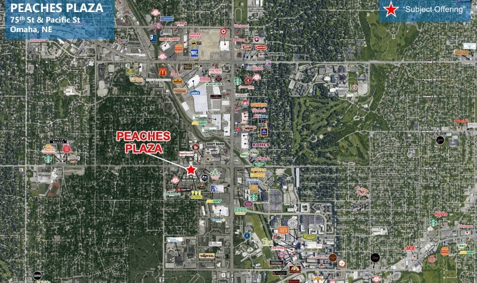 More Photos Of 7503-7519 Pacific St, Omaha General Retail For Sale