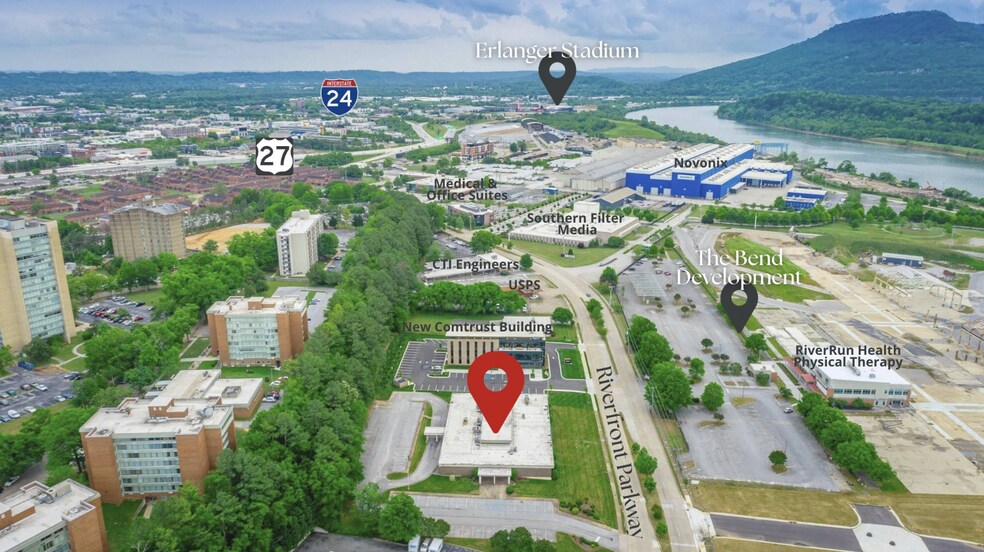 More Photos Of 1012 Riverfront Pkwy, Chattanooga Office For Sale