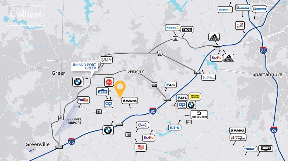 More Photos Of 1201 Woods Chapel Rd, Duncan Distribution For Lease