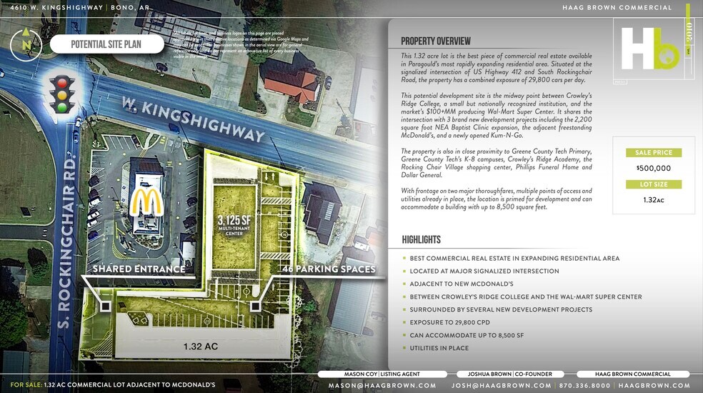 More Photos Of 4610 W Kingshighway, Paragould Land For Sale