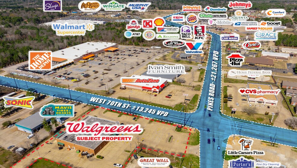 More Photos Of 6101 W 70th St, Shreveport Drugstore For Sale