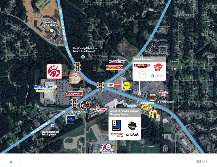 More Photos Of 6652 Ernest W Barrett Pky SW, Marietta Fast Food For Sale