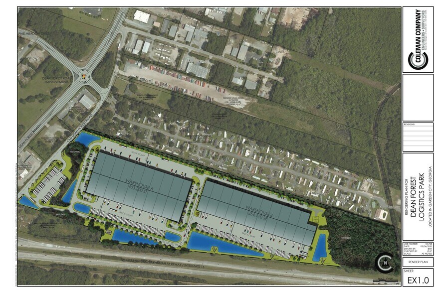 More Photos Of 1514 Old Dean Forest Rd, Garden City Distribution For Lease