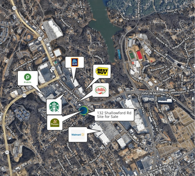 Primary Photo Of 132 Shallowford Rd NW, Gainesville Land For Sale