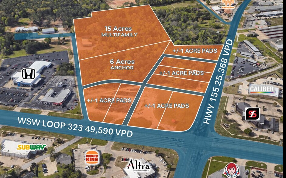 Primary Photo Of 12229 State Hwy 155 hwy, Tyler Land For Lease