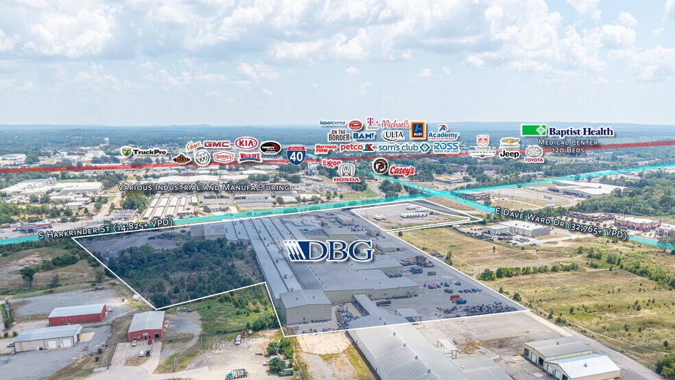 More Photos Of 751 Harkrider St, Conway Manufacturing For Sale