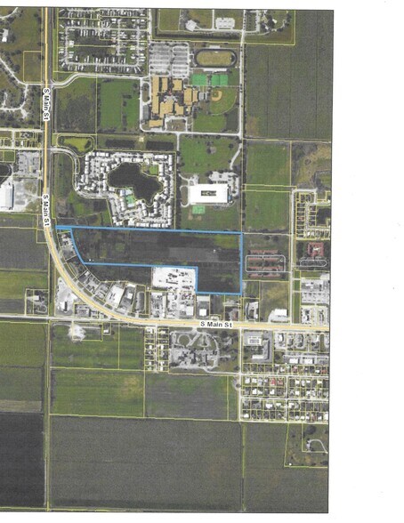 Primary Photo Of 1290 Main st, Belle Glade Land For Sale