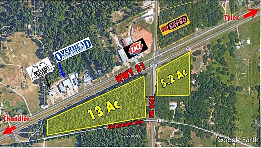 More Photos Of 16393 Highway 31, Tyler Land For Sale