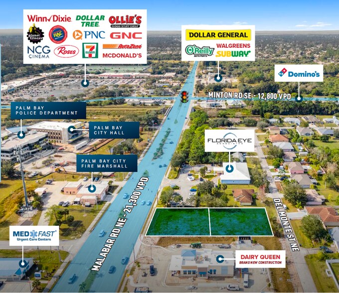 More Photos Of 191 Malabar Rd NW, Palm Bay Land For Sale