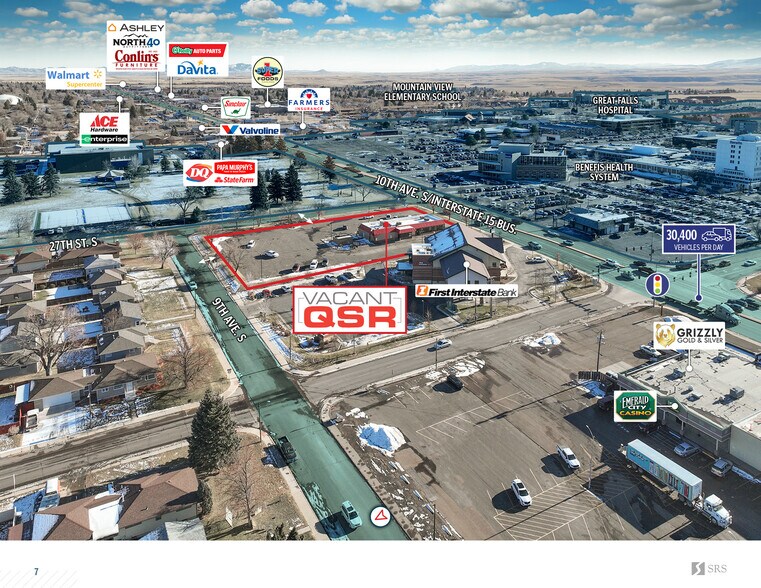 More Photos Of 2625 10th Ave S, Great Falls Fast Food For Sale