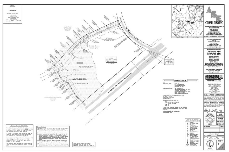 More Photos Of Monroe Hwy @ Dials Mill Road, Bogart Land For Sale