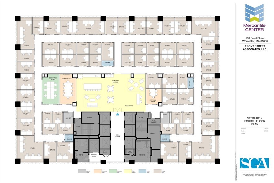 More Photos Of 100 Front St, Worcester Coworking Space