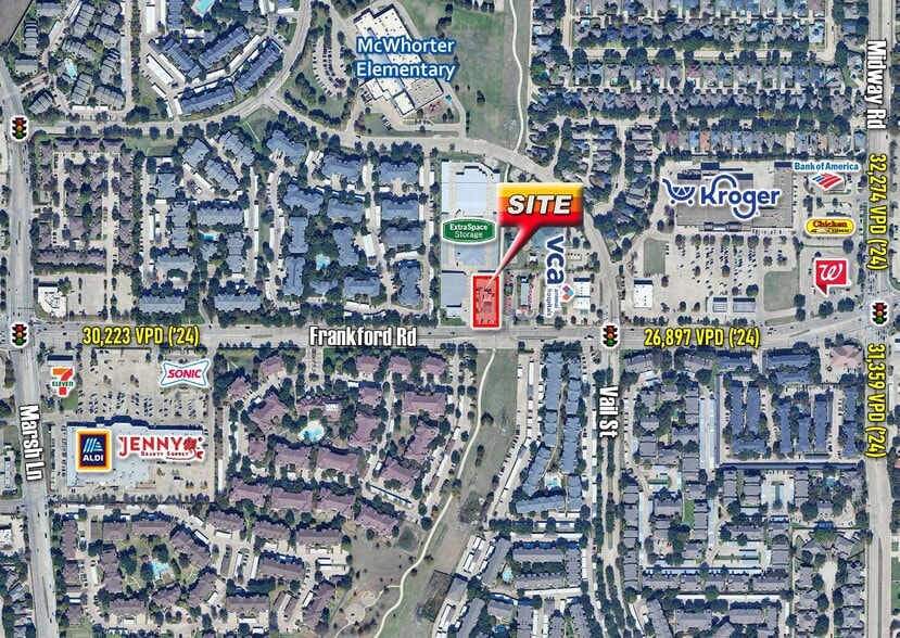 More Photos Of 3743 Frankford Rd, Dallas Restaurant For Lease