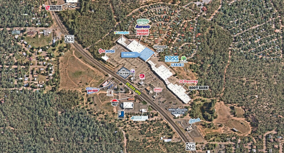Primary Photo Of 4411-4421 S White Mountain Rd, Show Low Department Store For Lease