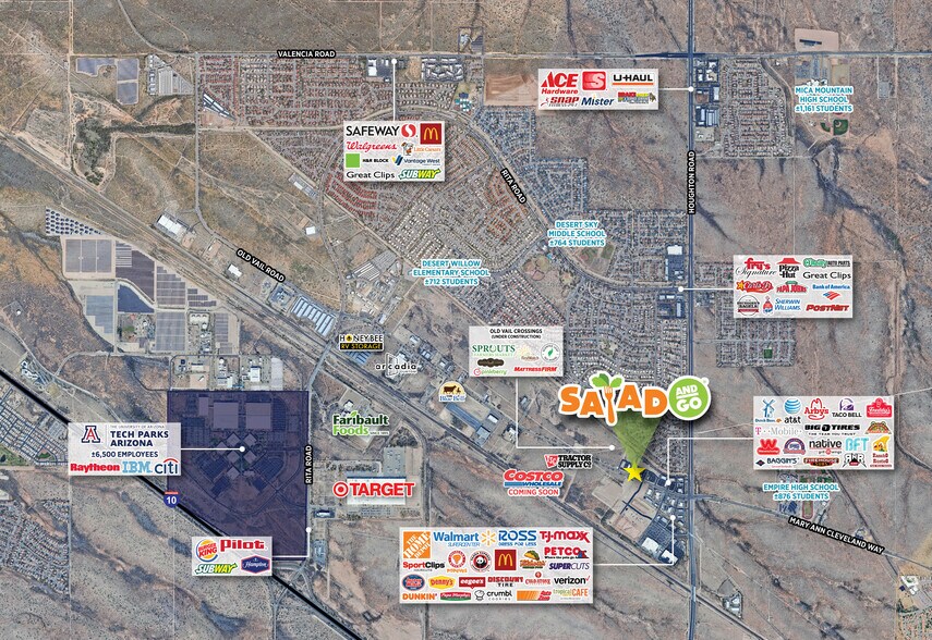 More Photos Of 10071 E Old Vail Rd, Tucson Restaurant For Sale