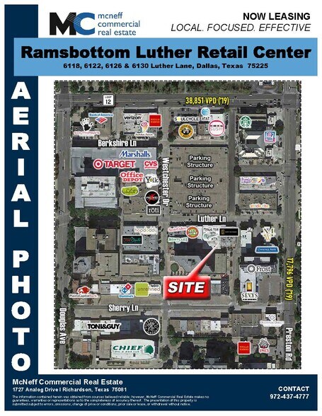 More Photos Of 6118-6130 Luther Ln, Dallas Restaurant For Lease