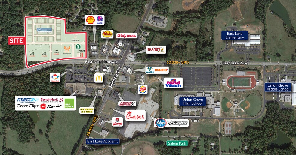 More Photos Of 5855-5905 East Lake Pky, Mcdonough Land For Lease