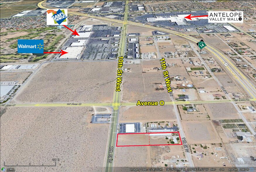 More Photos Of 10th West St @ Ave N-12, Palmdale Land For Sale