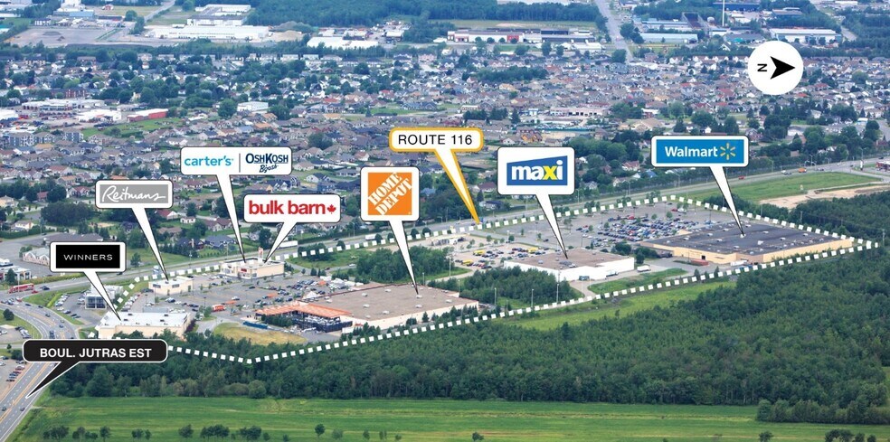 More Photos Of 1200 Blvd Bd Jutras E, Victoriaville Land For Sale