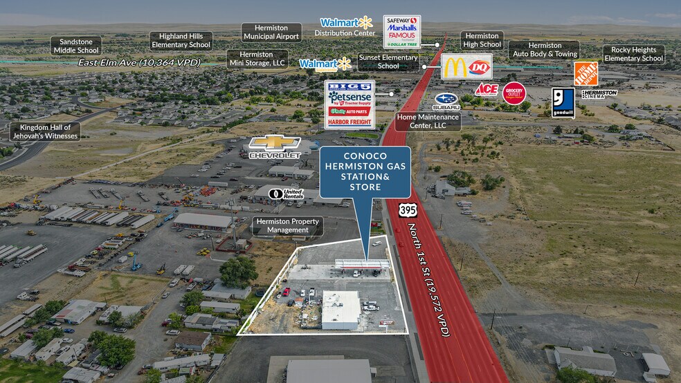 More Photos Of 2361 N 1st St, Hermiston Service Station For Sale