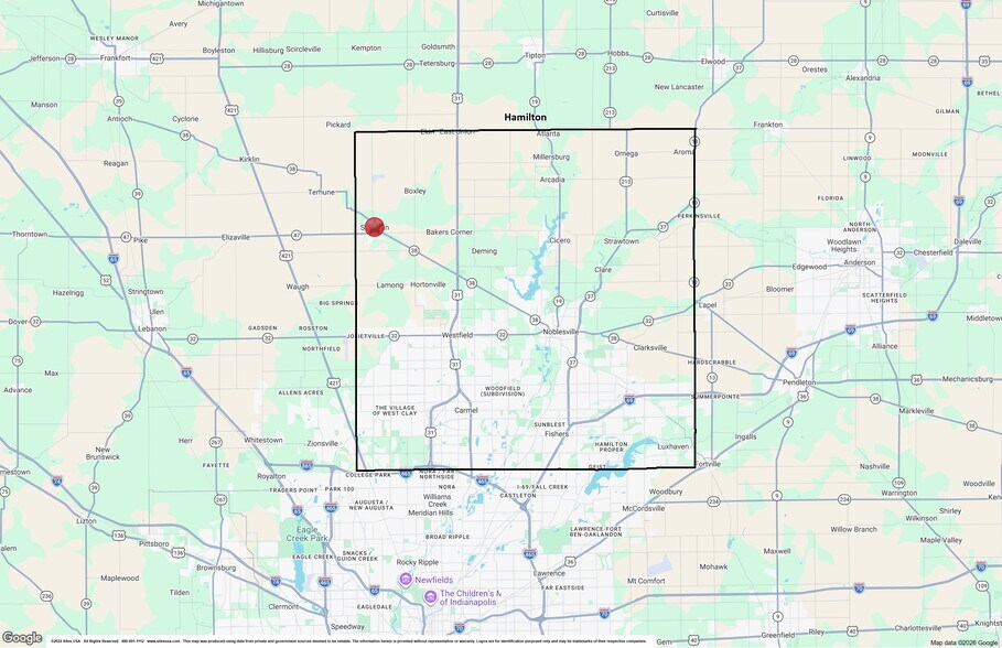 More Photos Of E. State Road 38 & Oak Ridge Road Rd, Sheridan Land For Sale