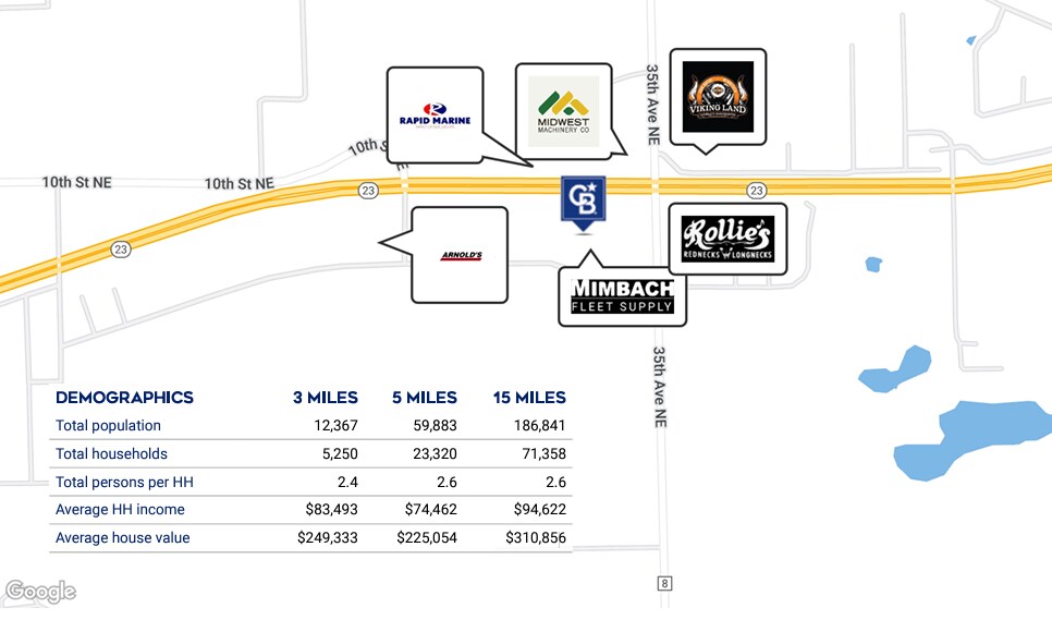 More Photos Of Highway 23 & Quail Road NE, Sauk Rapids Land For Sale