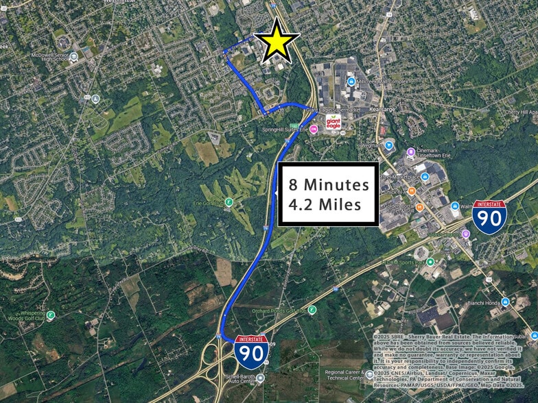 More Photos Of 4805-4809 Atlantic Ave, Erie Warehouse For Lease