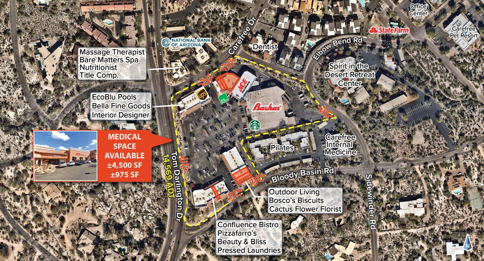 More Photos Of 36889 N Tom Darlington Dr, Carefree General Retail For Lease