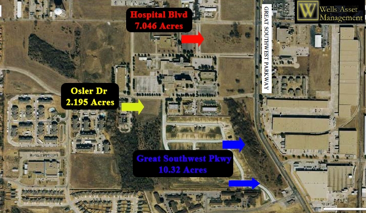 Primary Photo Of 3451 Hospital Blvd, Grand Prairie Land For Sale