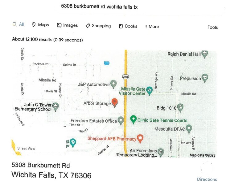 More Photos Of 5308 Burkburnett Rd, Wichita Falls Self Storage For Sale