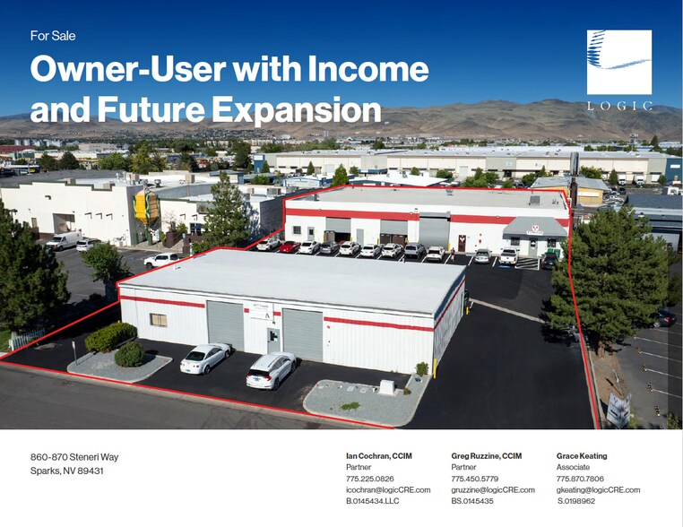 Primary Photo Of 860-870 Steneri Way, Sparks Service For Sale