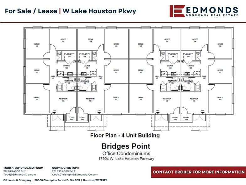 More Photos Of 17904 W Lake Houston Pky, Atascocita Medical For Sale