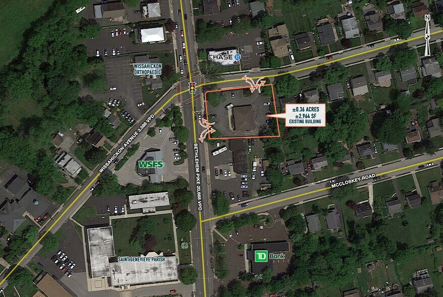 More Photos Of 1316 Bethlehem Pike, Flourtown Bank For Sale
