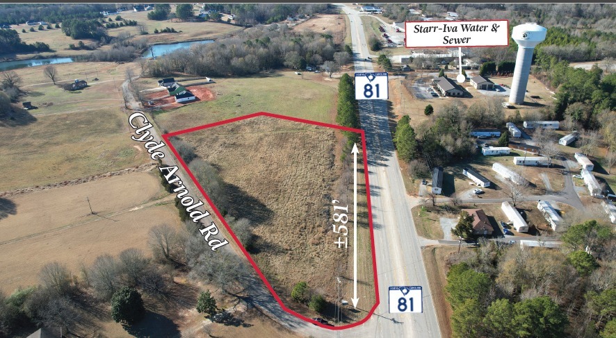 Primary Photo Of Hwy 81 & Clyde Arnold Rd, Starr Land For Sale