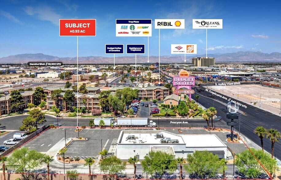 More Photos Of 3575 W Tropicana Ave, Las Vegas Land For Lease