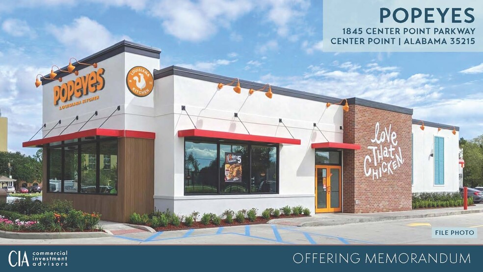 Primary Photo Of 1845 Center Point Pky, Center Point Fast Food For Sale