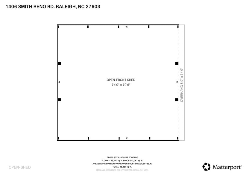 More Photos Of 1406 Smith Reno Rd, Raleigh Warehouse For Sale