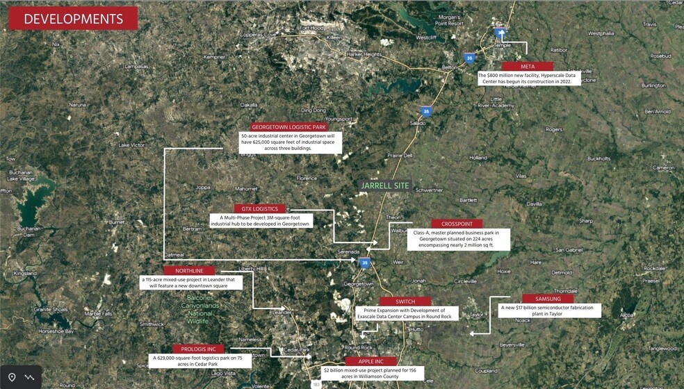 More Photos Of 1515 County Road 315, Jarrell Land For Sale