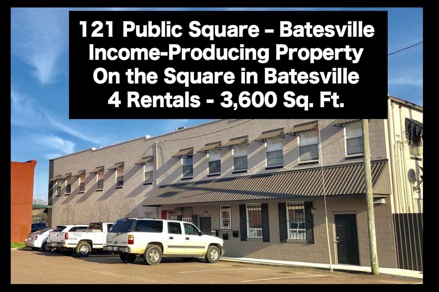 Primary Photo Of 121 Public Sq, Batesville Storefront Retail Residential For Sale