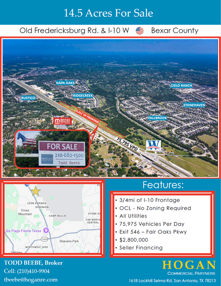 Primary Photo Of 27260 Interstate 10 W, Boerne Land For Sale