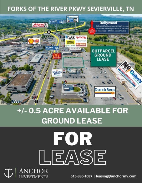 More Photos Of Forks of the River Pkwy, Sevierville Land For Lease