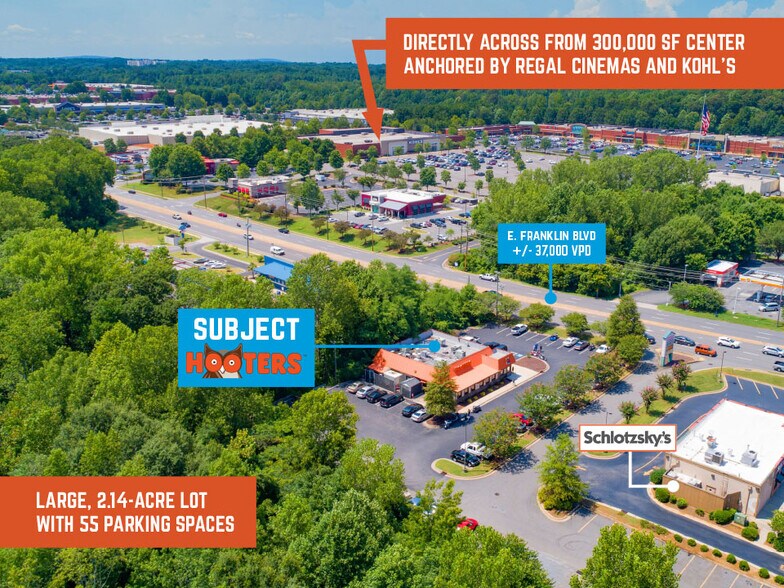 More Photos Of 3725 E Franklin Blvd, Gastonia Restaurant For Sale