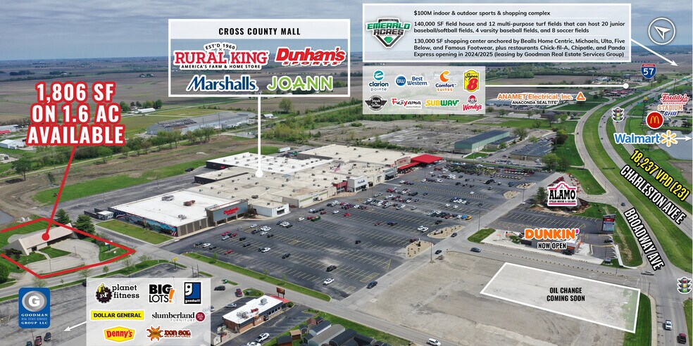 Primary Photo Of 402 Richmond Ave E, Mattoon Bank For Sale