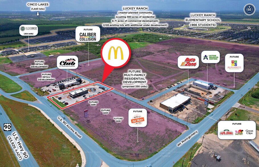More Photos Of 12328 W US Highway 90, San Antonio Fast Food For Sale